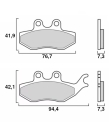 Immagine 0 di Pastiglie Freno Brembo 07054