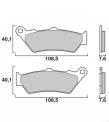 Immagine 0 di Pastiglie Freno Brembo 07BB03.SA