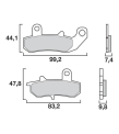 Immagine 0 di Pastiglie Freno Brembo 07SU17.18