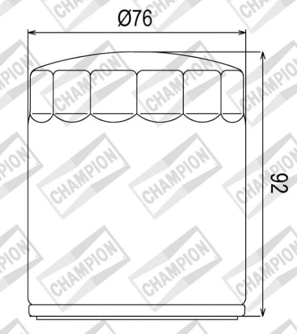 Immagine 1 di Filtro Olio Champion C306