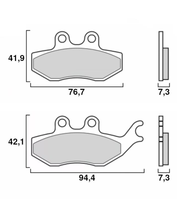 Immagine 0 di Pastiglie Freno Brembo 07054