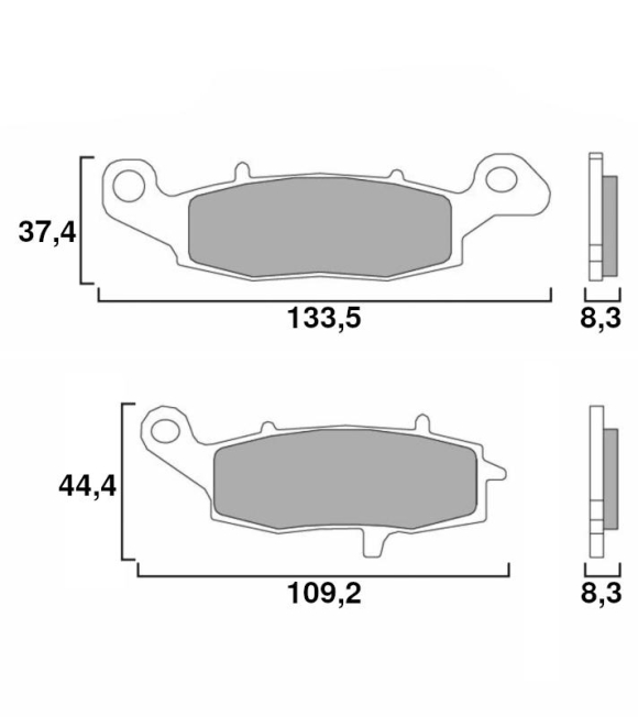 Immagine 0 di Pastiglie Freno Brembo 07KA19.07