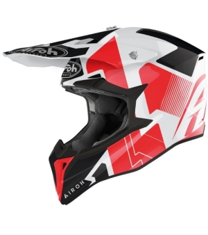 Casco Airoh Wraap Idol Rosso Lucido 2