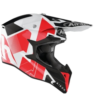 Casco Airoh Wraap Idol Rosso Lucido 1