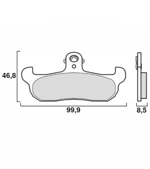 Pastiglie Freno Brembo 07471210 (07BB0907) 1